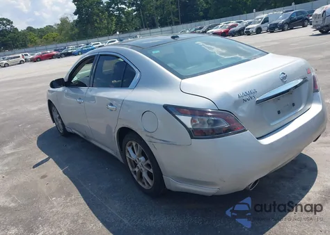 2012 Nissan Maxima 3.5 Sv z USA, uszkodzony, nr VIN 1N4AA5AP4CC867369